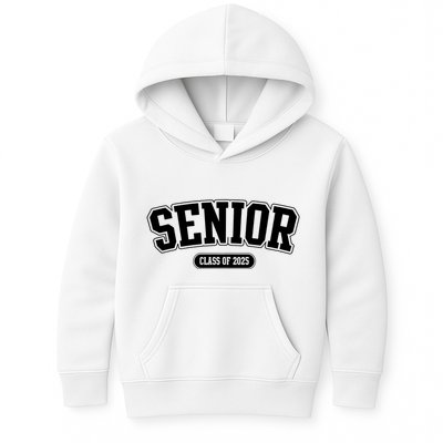 Senior 2025 Class Of 2025 Senior First Day Of School Kids Hoodie