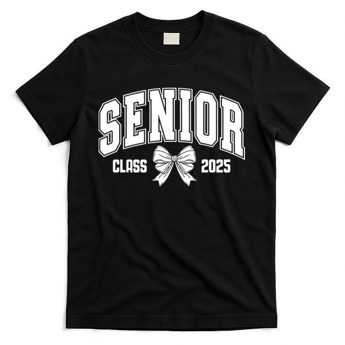 Senior 2025 Coquette Class Of 2025 Senior Year T-Shirt