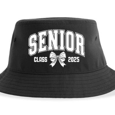 Senior 2025 Coquette Class Of 2025 Senior Year Sustainable Bucket Hat