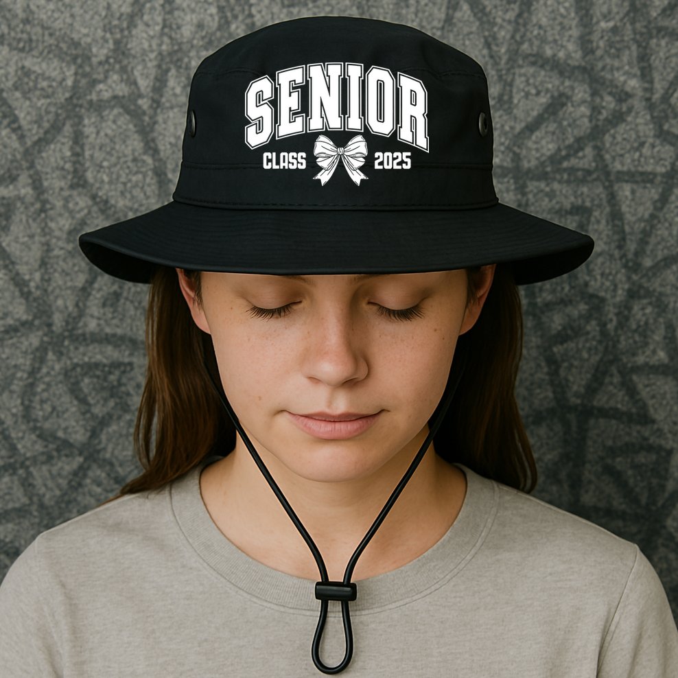 Senior 2025 Coquette Class Of 2025 Senior Year Bucket Hat