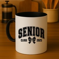Senior 2025 Coquette Class Of 2025 Senior Year Mug