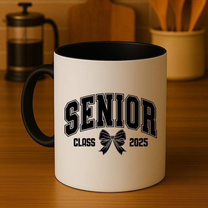 Senior 2025 Coquette Class Of 2025 Senior Year Mug