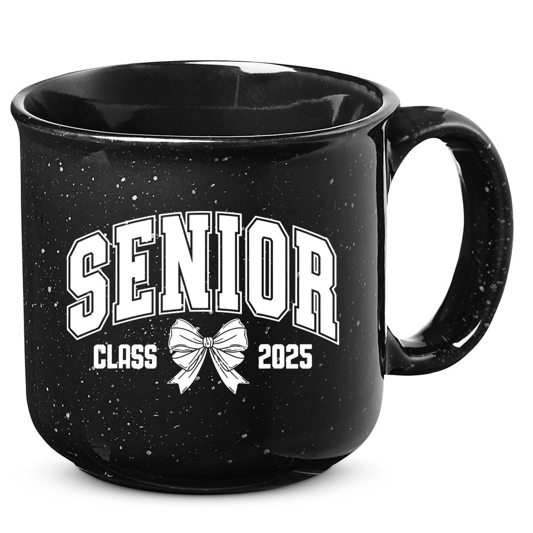 Senior 2025 Coquette Class Of 2025 Senior Year 15oz Campfire Ceramic Mug