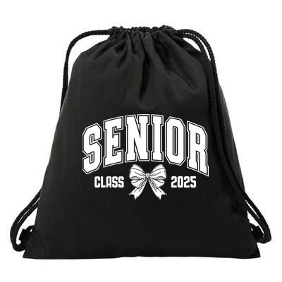 Senior 2025 Coquette Class Of 2025 Senior Year Drawstring Bag