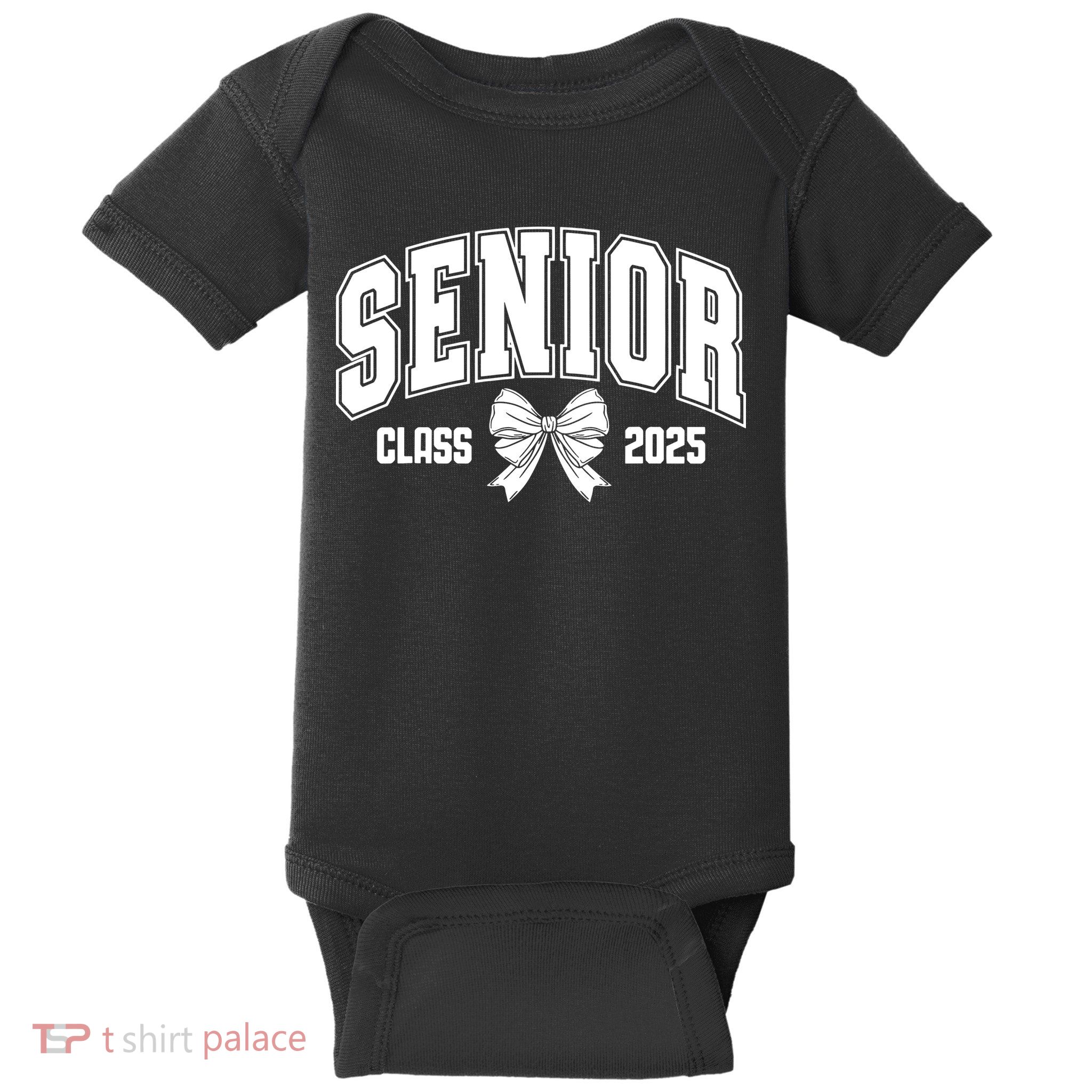 Senior 2025 Coquette Class Of 2025 Senior Year Baby Bodysuit