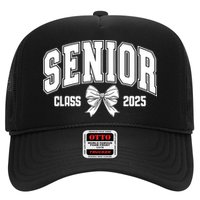 Senior 2025 Coquette Class Of 2025 Senior Year Trucker Hat