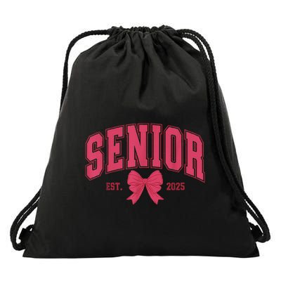 Senior 2025 Class Of 2025 Seniors Graduation 2025 Senior 25 Drawstring Bag