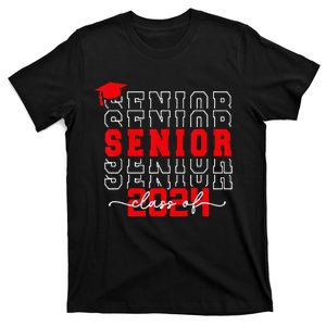 Senior 24 Class of 2024 Back to School Graduation 2024 T-Shirt