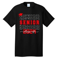 Senior 24 Class of 2024 Back to School Graduation 2024 Tall T-Shirt