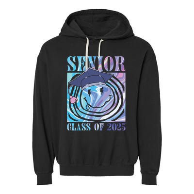 Senior 2025 Class Of 2025 Senior Graduation 2025 Garment-Dyed Fleece Hoodie