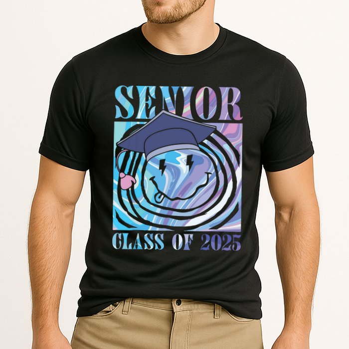 Senior 2025 Class Of 2025 Senior Graduation 2025 Cooling Performance Crew T-Shirt