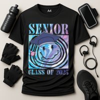 Senior 2025 Class Of 2025 Senior Graduation 2025 Cooling Performance Crew T-Shirt
