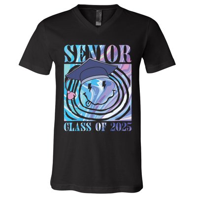 Senior 2025 Class Of 2025 Senior Graduation 2025 V-Neck T-Shirt