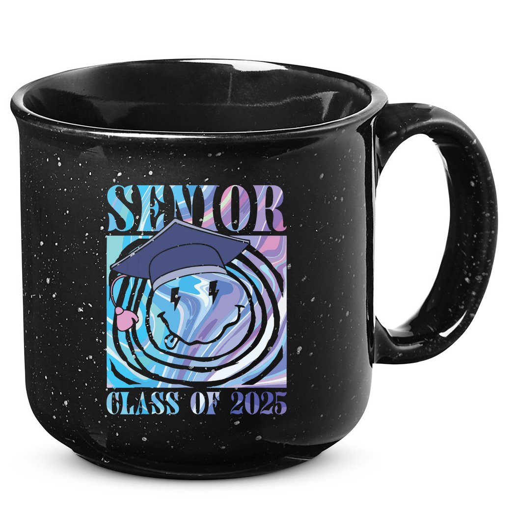 Senior 2025 Class Of 2025 Senior Graduation 2025 15oz Campfire Ceramic Mug