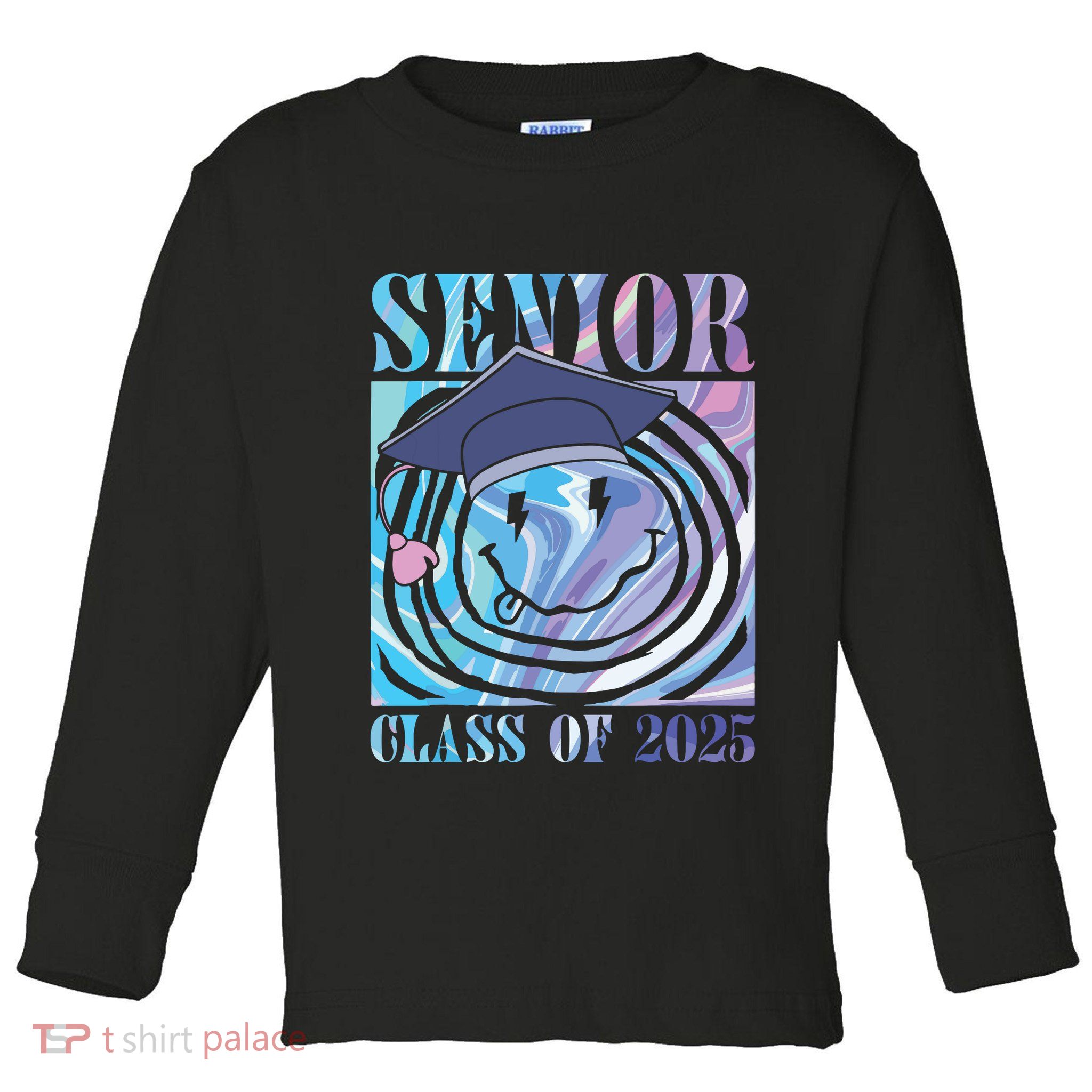 Senior 2025 Class Of 2025 Senior Graduation 2025 Toddler Long Sleeve Shirt