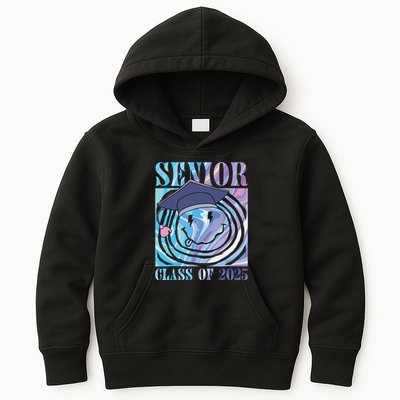 Senior 2025 Class Of 2025 Senior Graduation 2025 Kids Hoodie