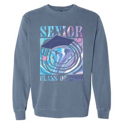 Senior 2025 Class Of 2025 Senior Graduation 2025 Garment-Dyed Sweatshirt