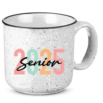 Senior 2025 Class Of 2025 Seniors Graduation 2025 Graduate 15oz Campfire Ceramic Mug