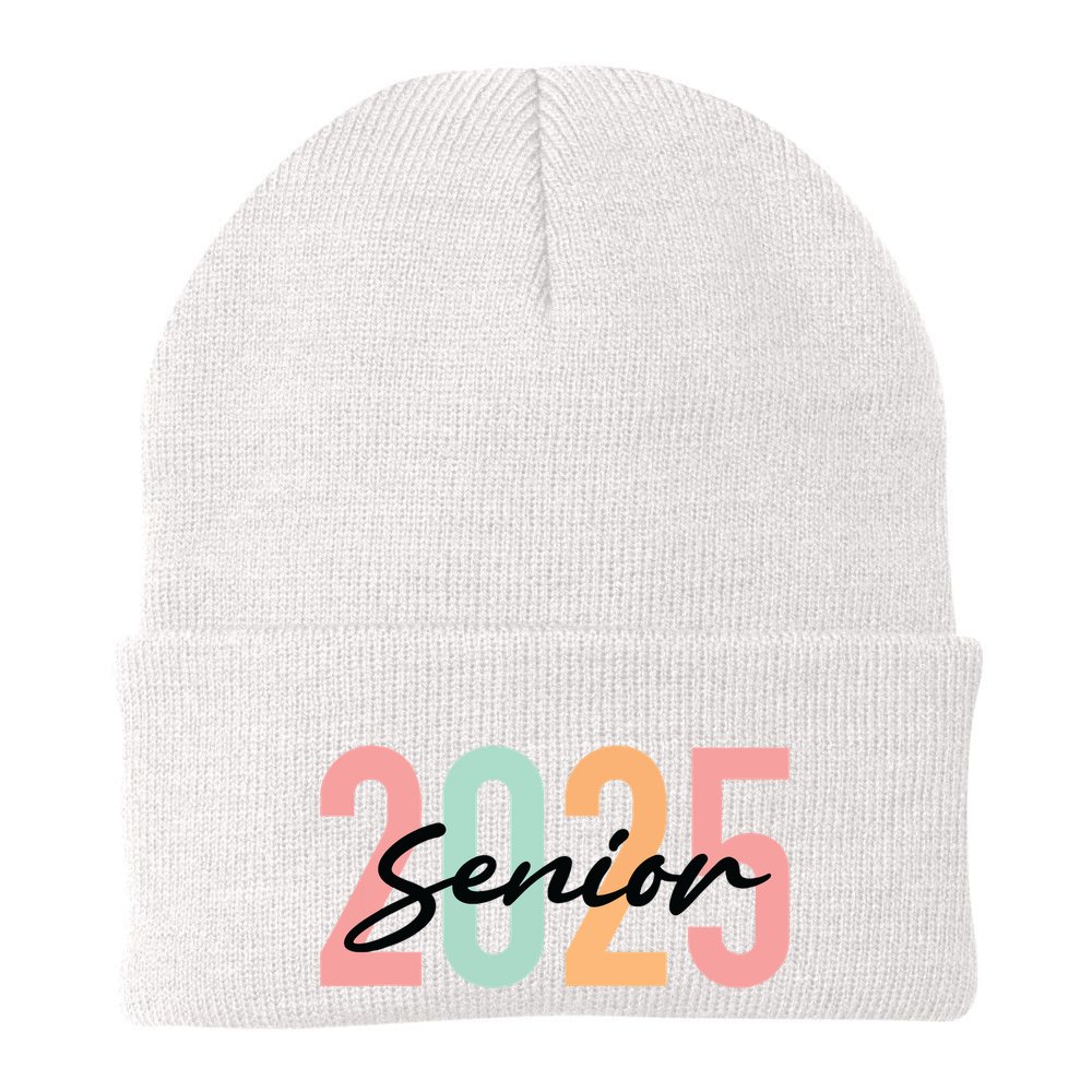 Senior 2025 Class Of 2025 Seniors Graduation 2025 Graduate Beanie
