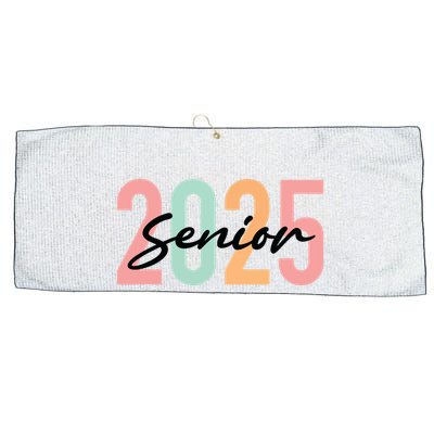 Senior 2025 Class Of 2025 Seniors Graduation 2025 Graduate Large Microfiber Waffle Golf Towel