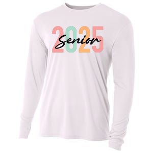 Senior 2025 Class Of 2025 Seniors Graduation 2025 Graduate Cooling Performance Long Sleeve Crew