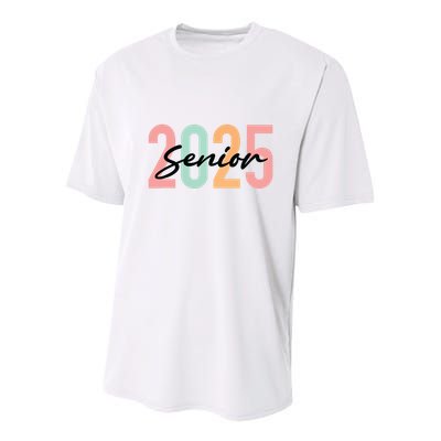Senior 2025 Class Of 2025 Seniors Graduation 2025 Graduate Youth Performance Sprint T-Shirt