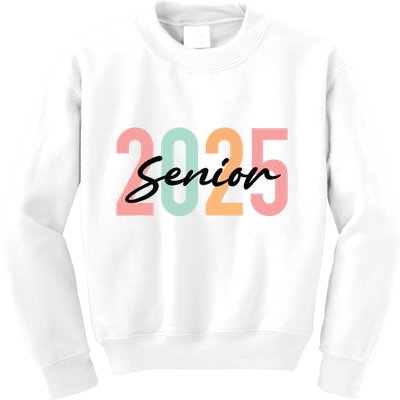 Senior 2025 Class Of 2025 Seniors Graduation 2025 Graduate Kids Sweatshirt