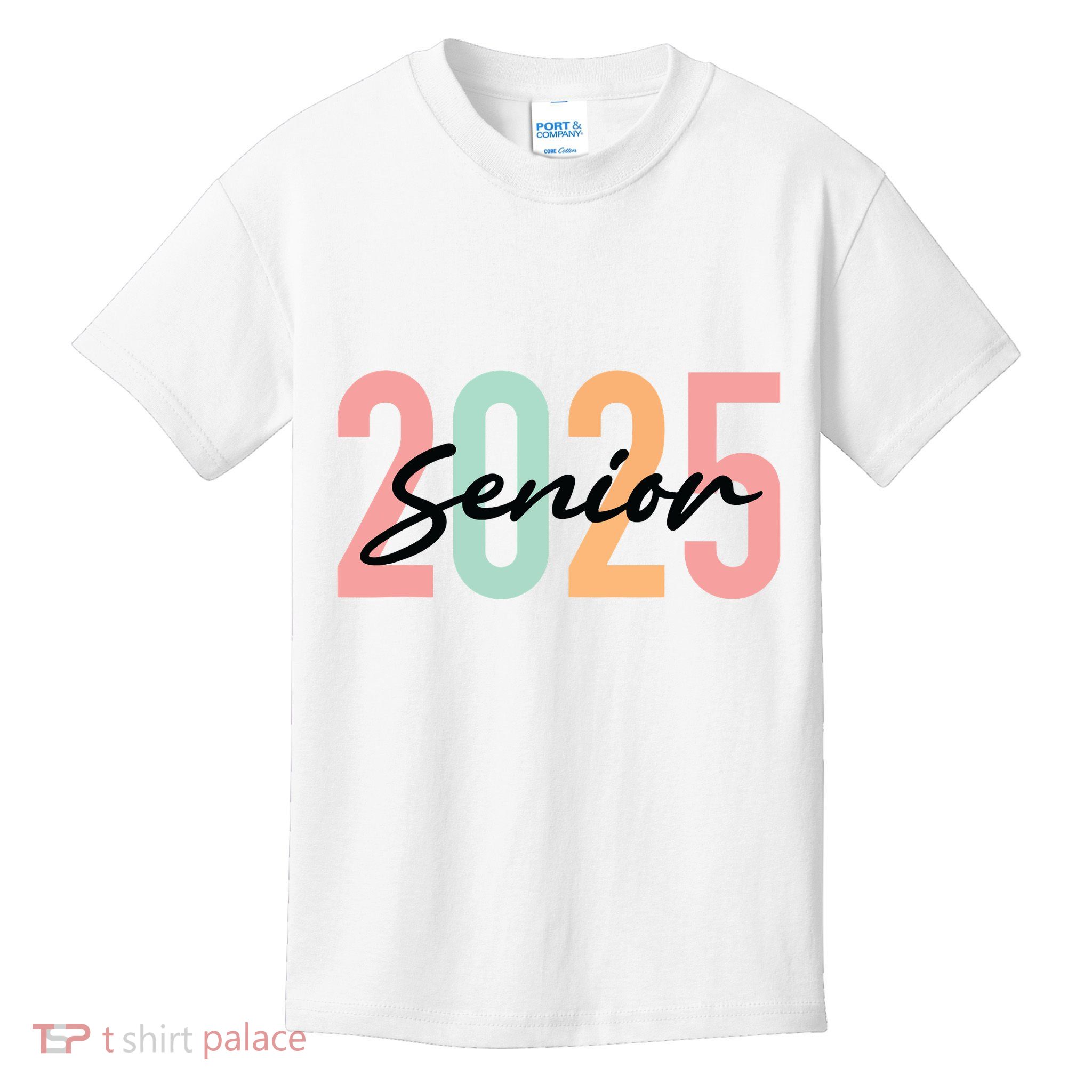 Senior 2025 Class Of 2025 Seniors Graduation 2025 Graduate Kids T-Shirt