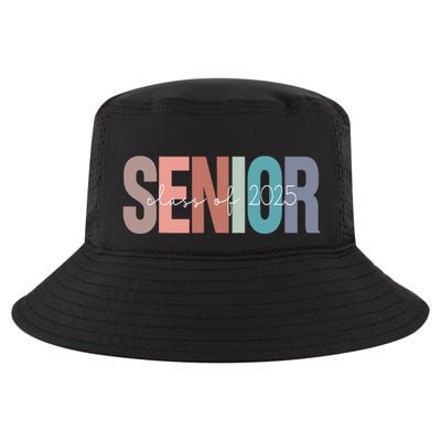 Senior 2025 Class Of 2025 Seniors Graduation 2025 Senior 25 Cool Comfort Performance Bucket Hat