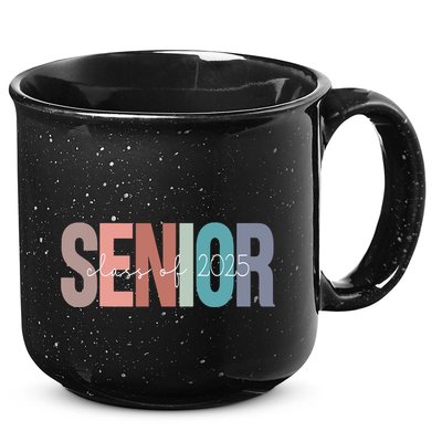 Senior 2025 Class Of 2025 Seniors Graduation 2025 Senior 25 15oz Campfire Ceramic Mug