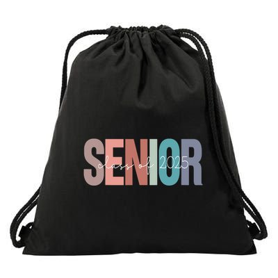 Senior 2025 Class Of 2025 Seniors Graduation 2025 Senior 25 Drawstring Bag