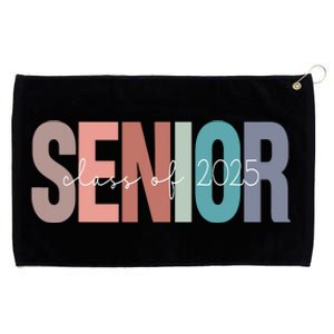 Senior 2025 Class Of 2025 Seniors Graduation 2025 Senior 25 Grommeted Golf Towel