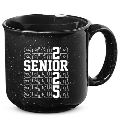 Senior 2025 Class Of 2025 Seniors Graduation 2025 Senior 25 15oz Campfire Ceramic Mug