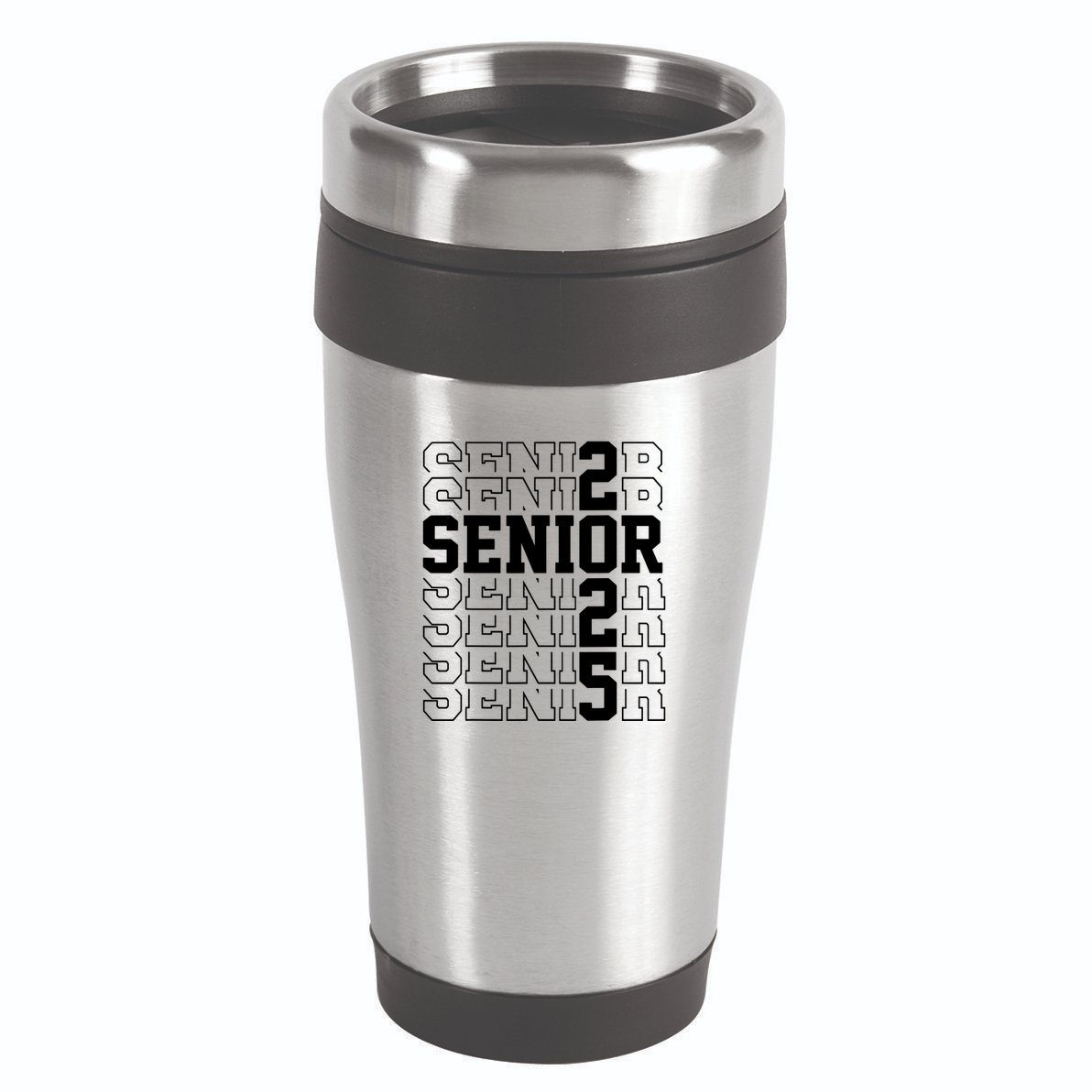 Senior 2025 Class Of 2025 Seniors Graduation 2025 Senior 25 16oz Travel Tumbler
