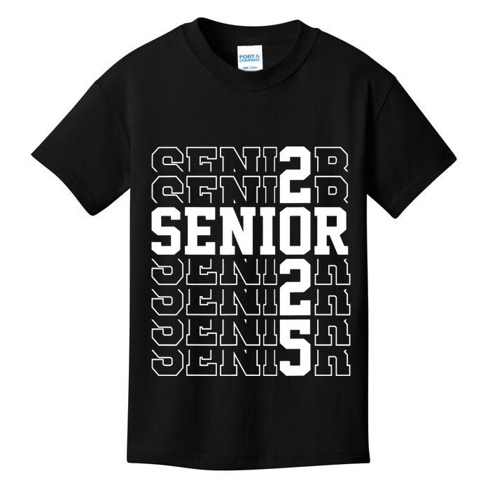 Senior 2025 Class Of 2025 Seniors Graduation 2025 Senior 25 Kids T-Shirt