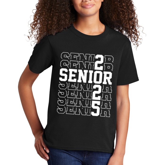 Senior 2025 Class Of 2025 Seniors Graduation 2025 Senior 25 Kids T-Shirt