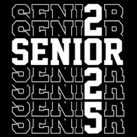 Senior 2025 Class Of 2025 Seniors Graduation 2025 Senior 25 Kids T-Shirt
