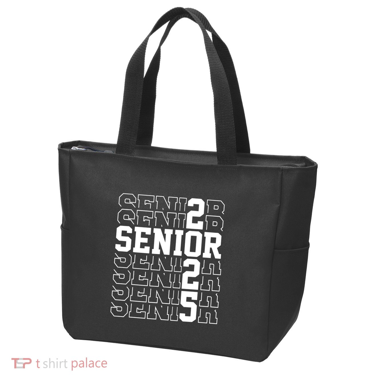 Senior 2025 Class Of 2025 Seniors Graduation 2025 Senior 25 Zip Tote Bag