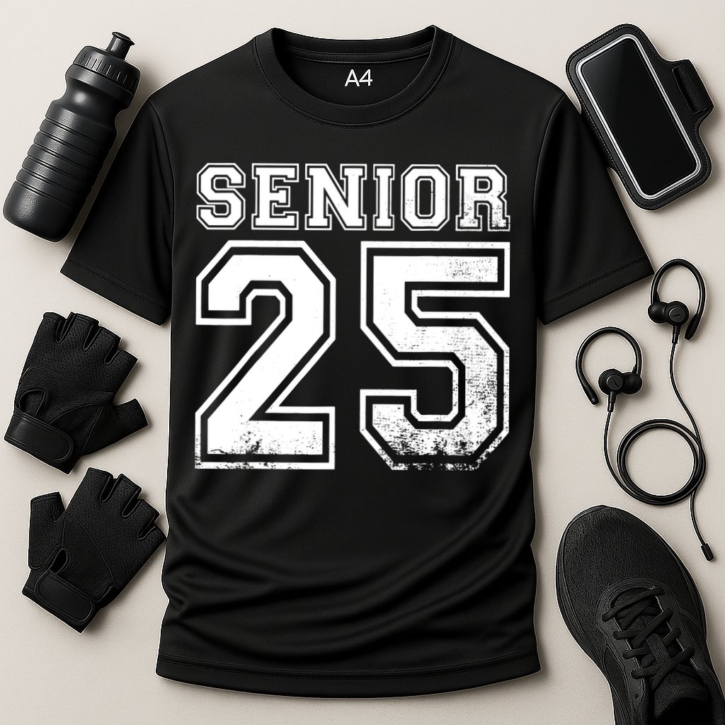 Senior 2025 Class Of 2025 Seniors Graduation 2025 Senior 25 Cooling Performance Crew T-Shirt