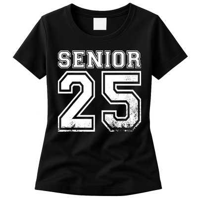Senior 2025 Class Of 2025 Seniors Graduation 2025 Senior 25 Womens T-Shirt