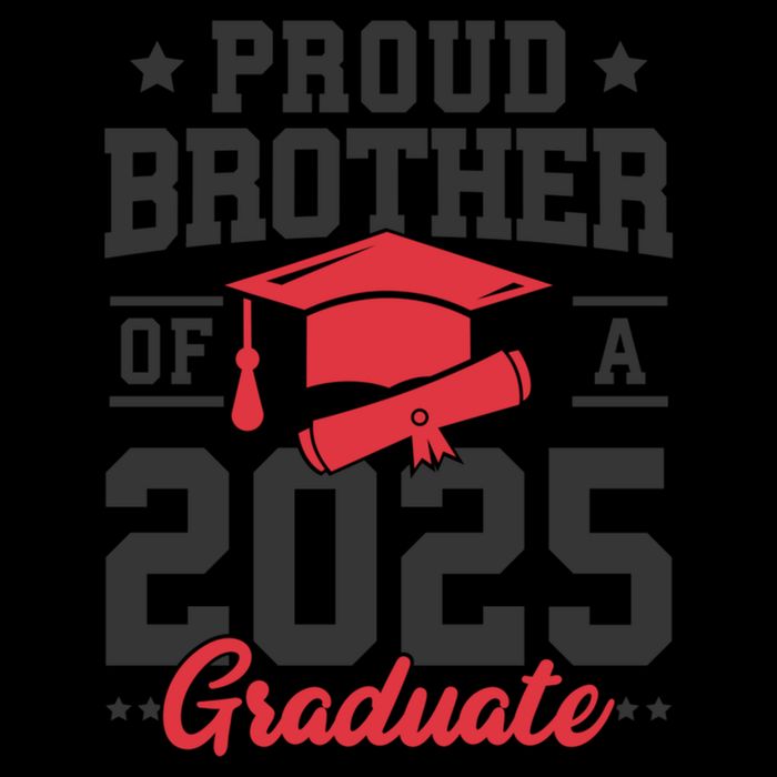 Senior 2025 Class Of 2025 Proud Brother Of A 2025 Graduate Gift Bucket Hat