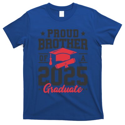 Senior 2025 Class Of 2025 Proud Brother Of A 2025 Graduate Gift T-Shirt