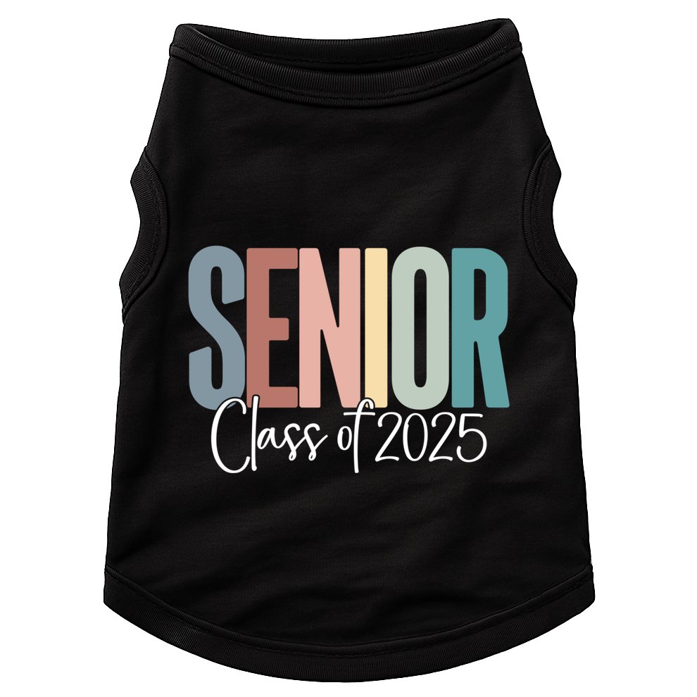 Senior 2025 Class Of 2025 Gift Doggie Tank