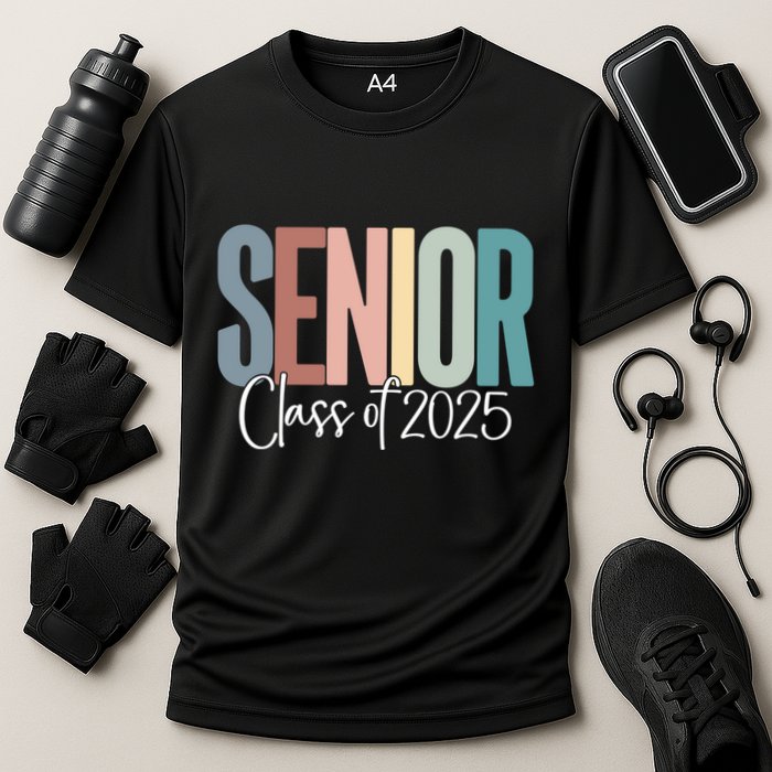 Senior 2025 Class Of 2025 Gift Cooling Performance Crew T-Shirt