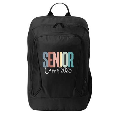 Senior 2025 Class Of 2025 Gift City Backpack