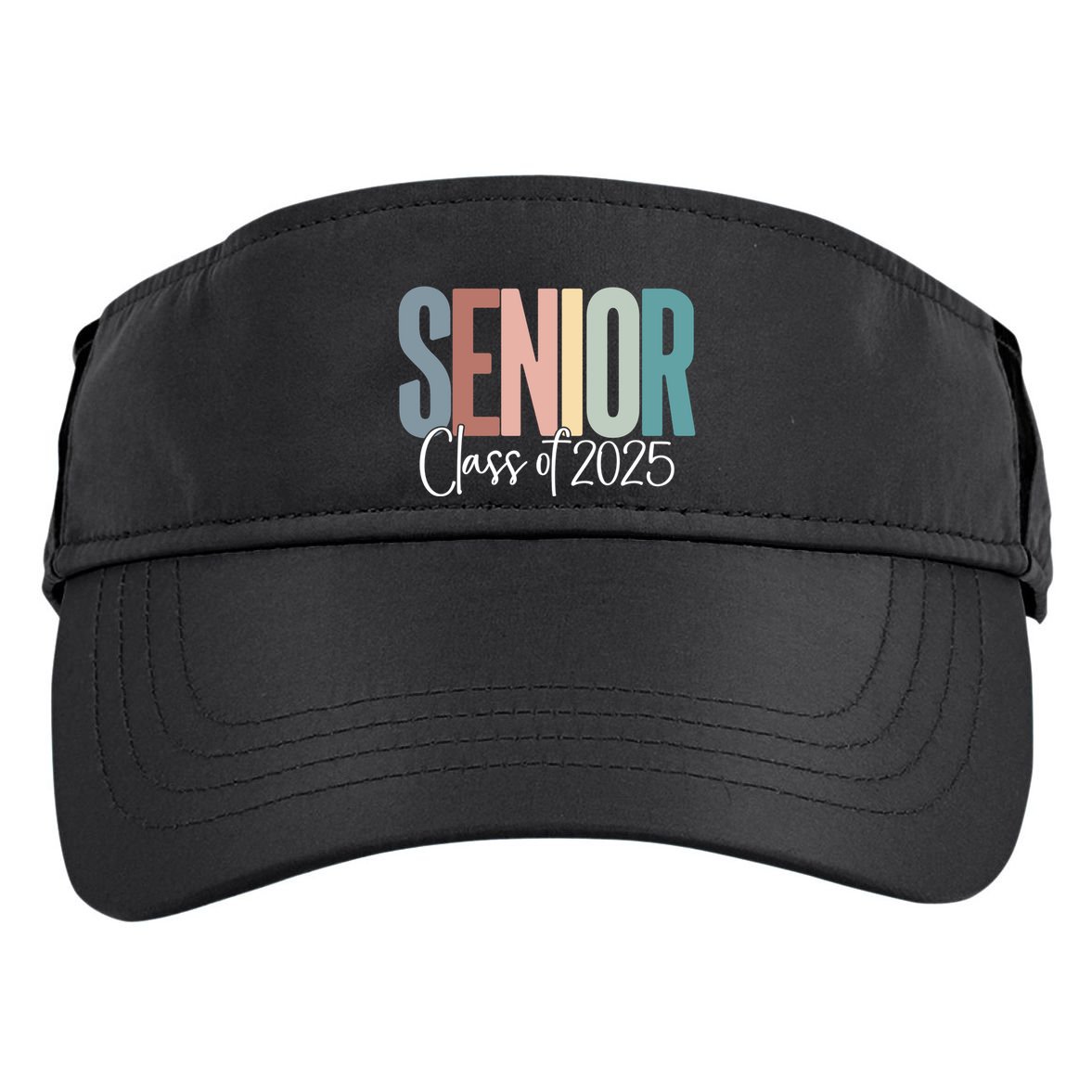 Senior 2025 Class Of 2025 Gift Adult Drive Performance Visor