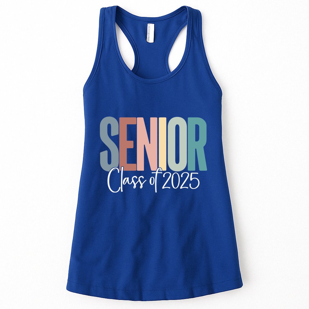 Senior 2025 Class Of 2025 Gift Womens Tank Top