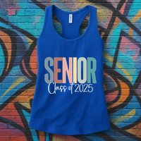 Senior 2025 Class Of 2025 Gift Womens Tank Top