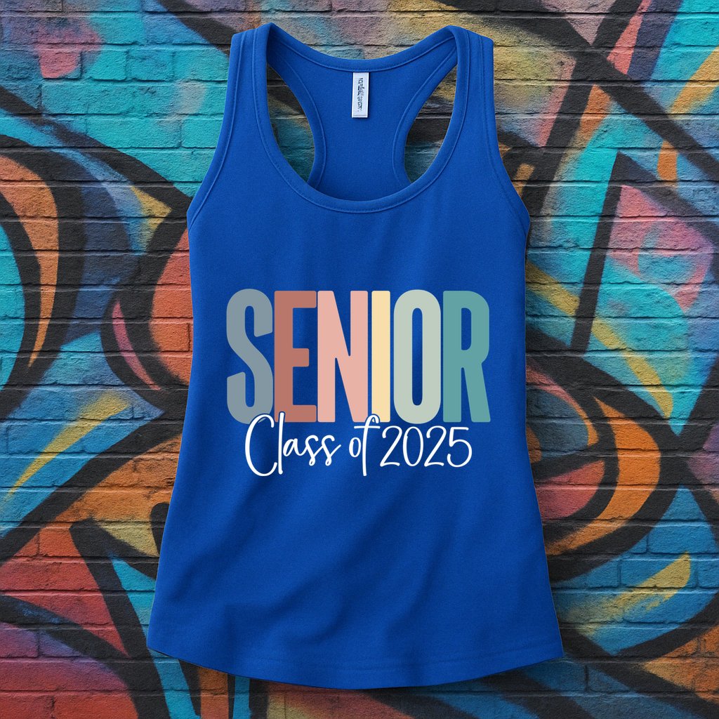 Senior 2025 Class Of 2025 Gift Womens Tank Top