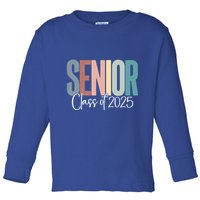 Senior 2025 Class Of 2025 Gift Toddler Long Sleeve Shirt